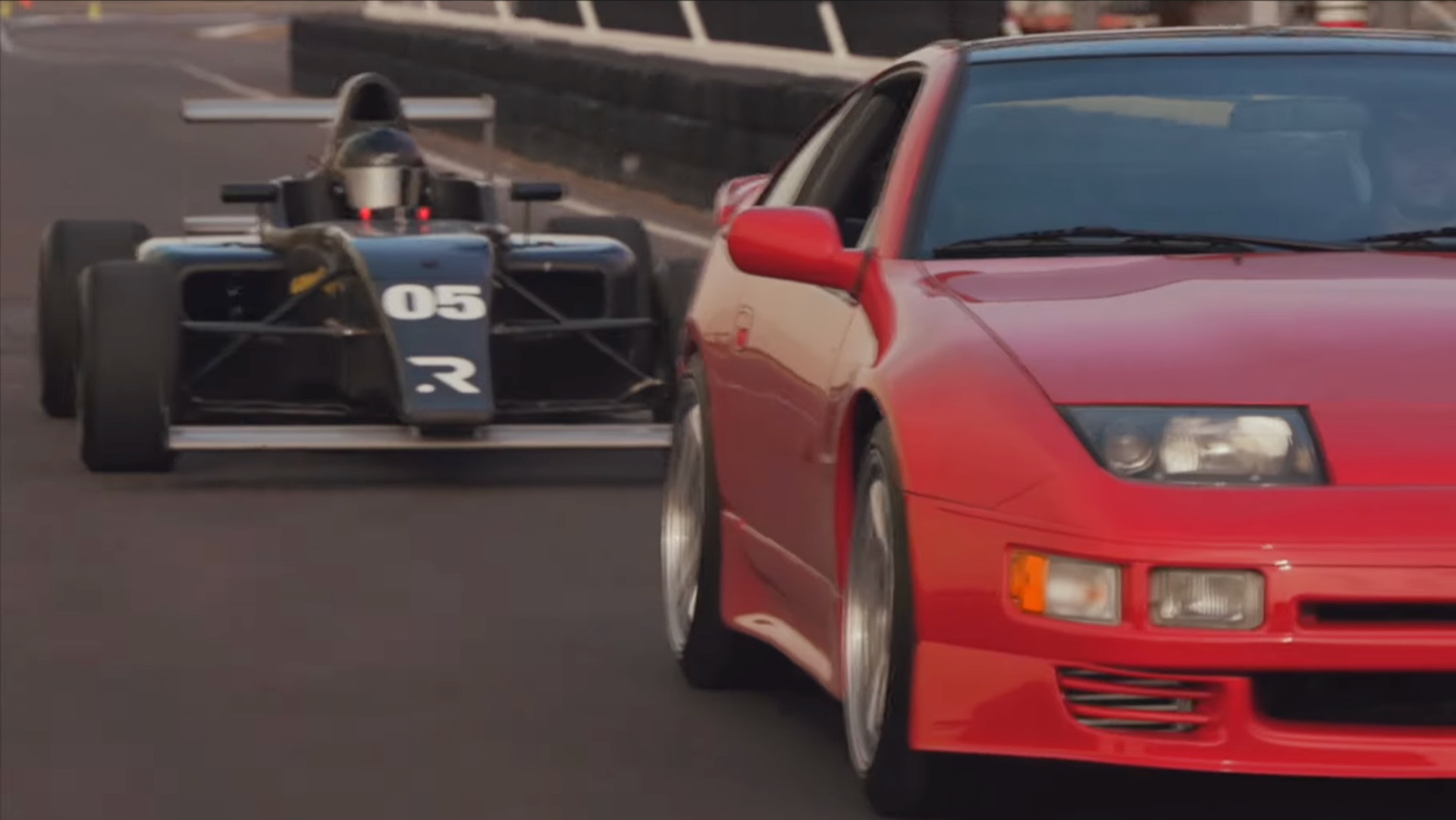 Recreation of 1990 Nissan Super Bowl ad