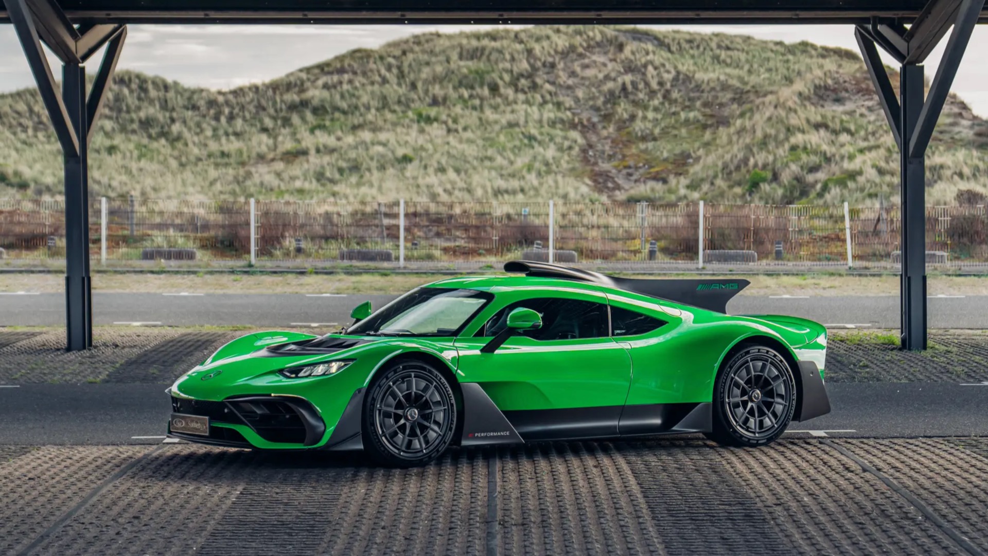 Mercedes-AMG One in Reingrün