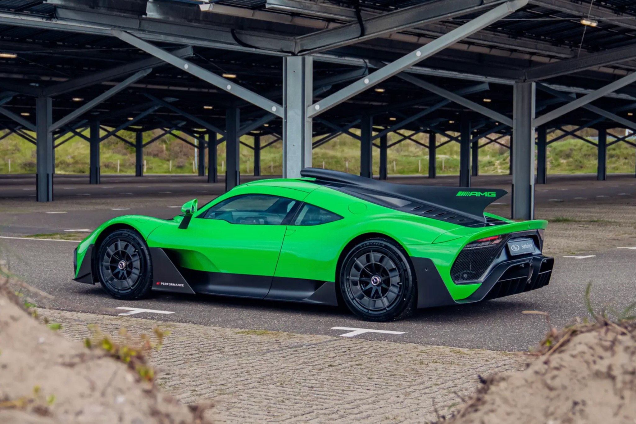 Mercedes-AMG One in Reingrün