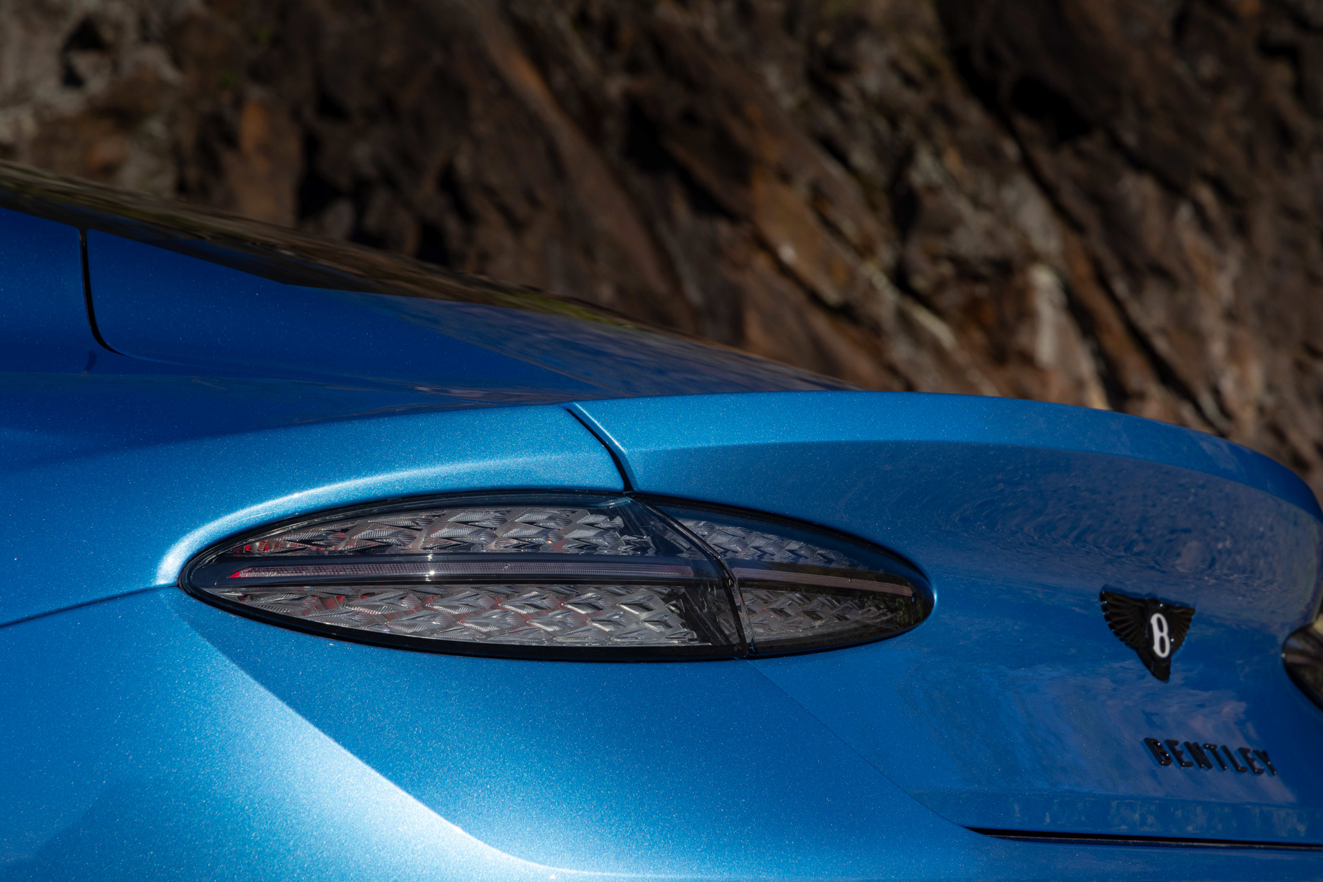 Bentley Continental GT S, Kingfisher blue. 