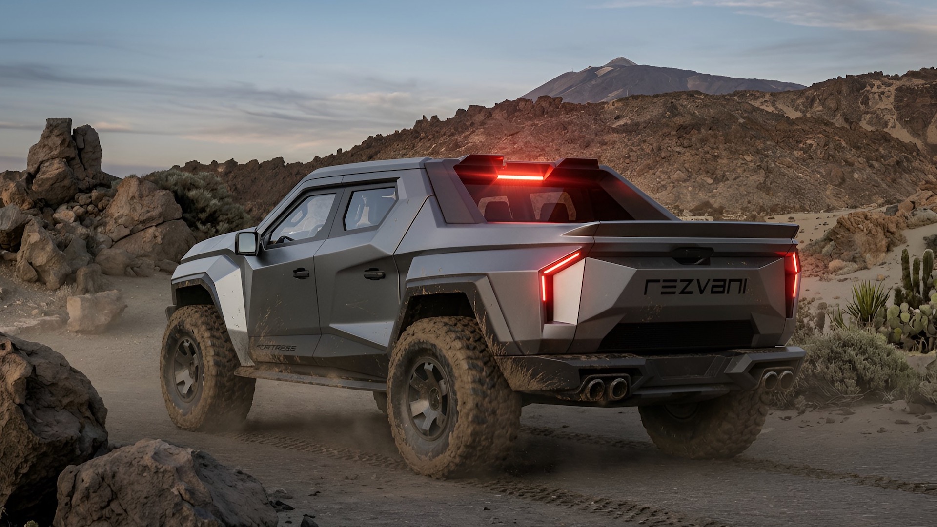 Rezvani Fortress：福特 Raptor 越野皮卡化身「戰術豪華卡車」，配備煙幕彈系統