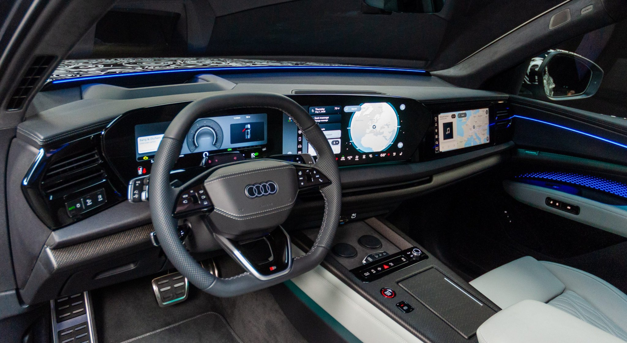 2027 Audi Q9:配備超大置杯架與座椅震動音響系統的旗艦 SUV