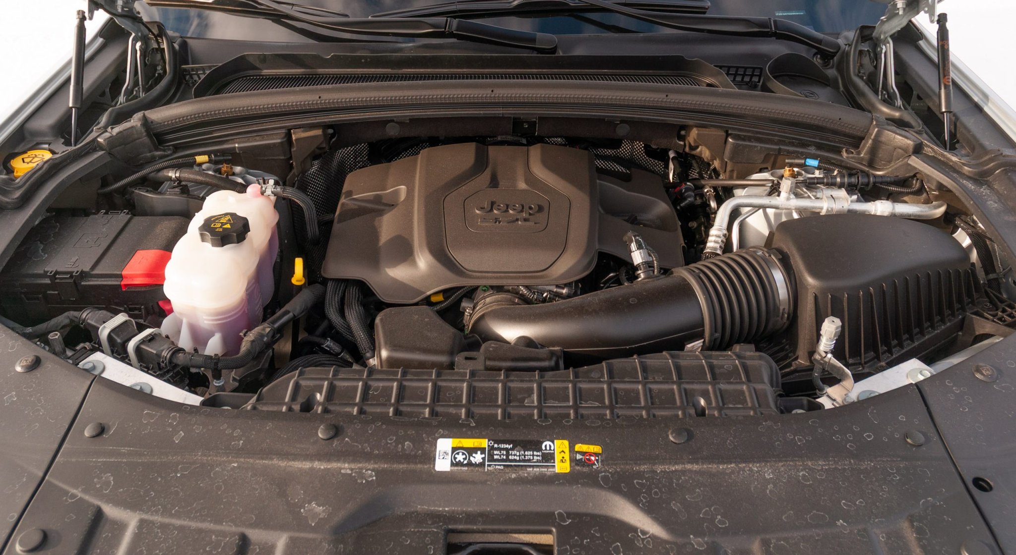 Jeep Grand Cherokee WL with a 5.7-liter Hemi V8