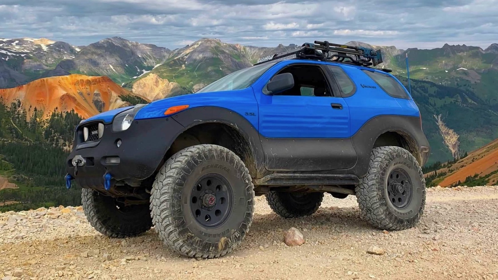 1999 Isuzu Vehicross with 1UZ swap