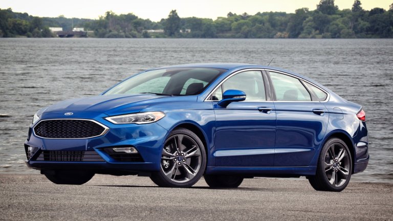 2017 Ford Fusion Sport Profile View