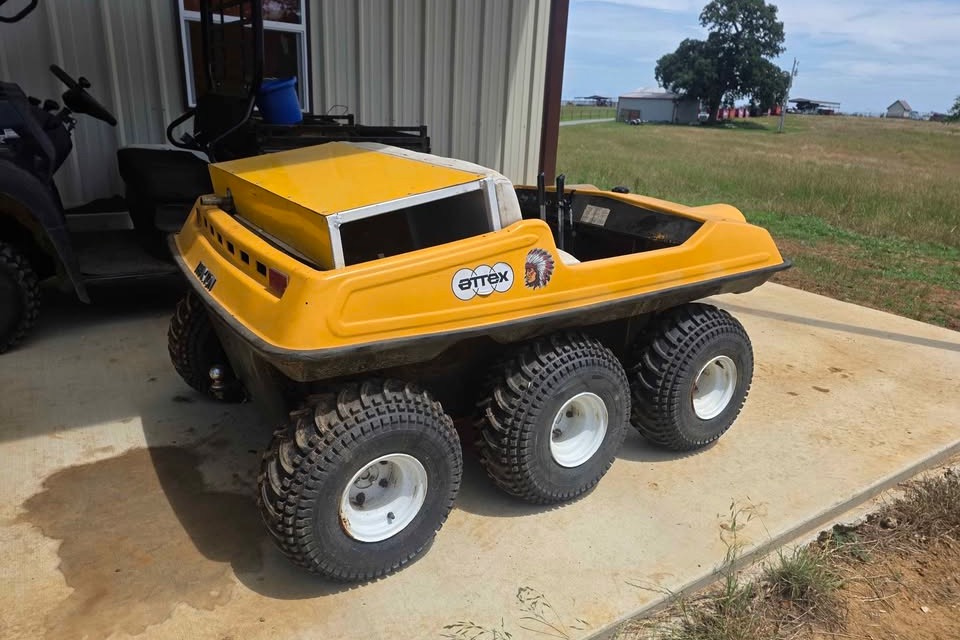 Attex 6x6 with Honda four-stroke engine