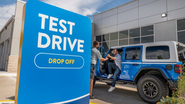 Carvana Test Drive Center