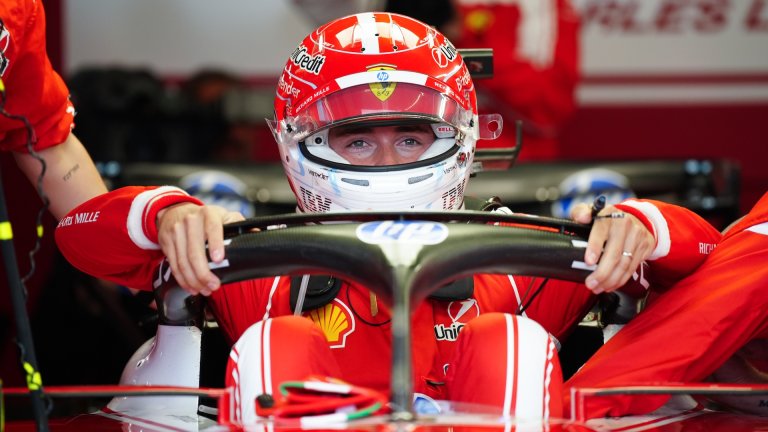 Ferrari driver Charles Leclerc in the garage ahead of the 2026 Canadian Grand Prix at the Circuit de Gilles-Villeneuve, Montreal. Picture date: Sunday May 24, 2026. (Photo by Bradley Collyer/PA Images via Getty Images)