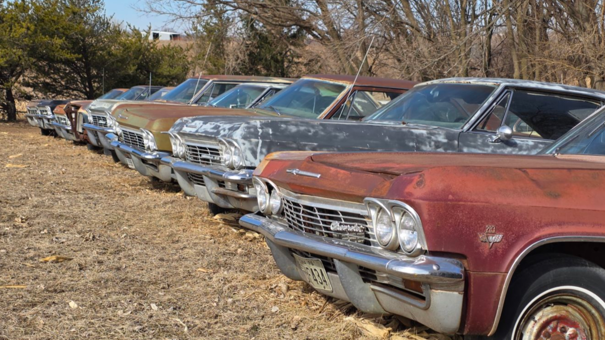 A Massive Hoard of 250 Classic Chevy Impalas Will Be Sold at Auction