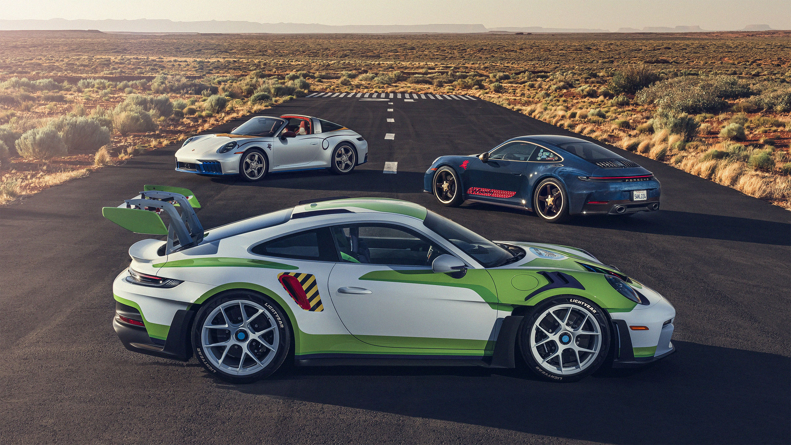 Porsche cars inspired by Toy Story characters