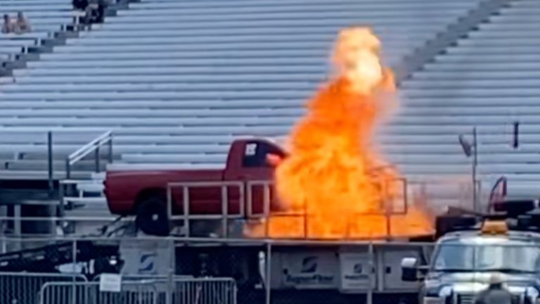 Cummins-powered Ram explodes on the dyno