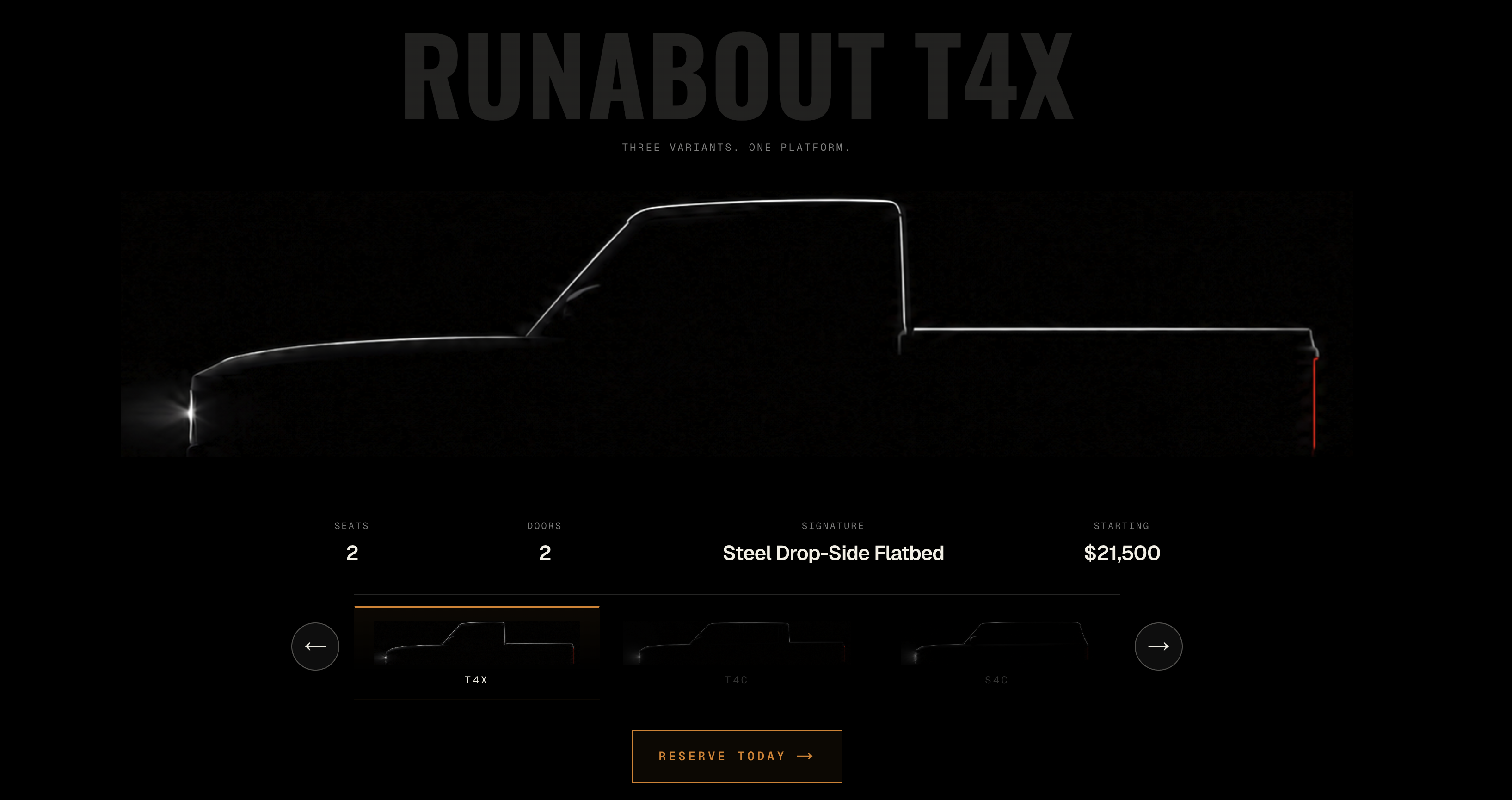 REO website screenshot