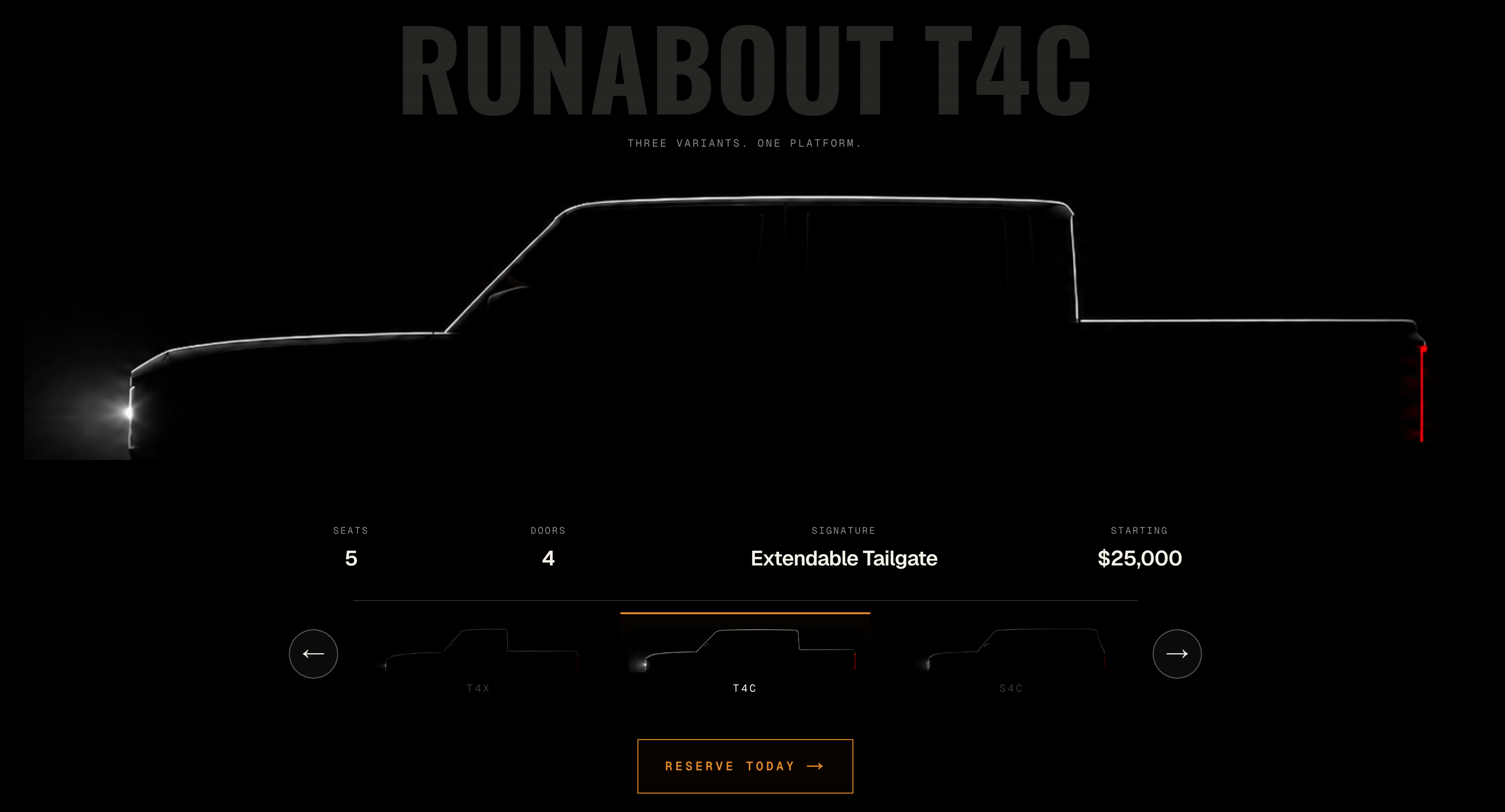 REO website screenshot