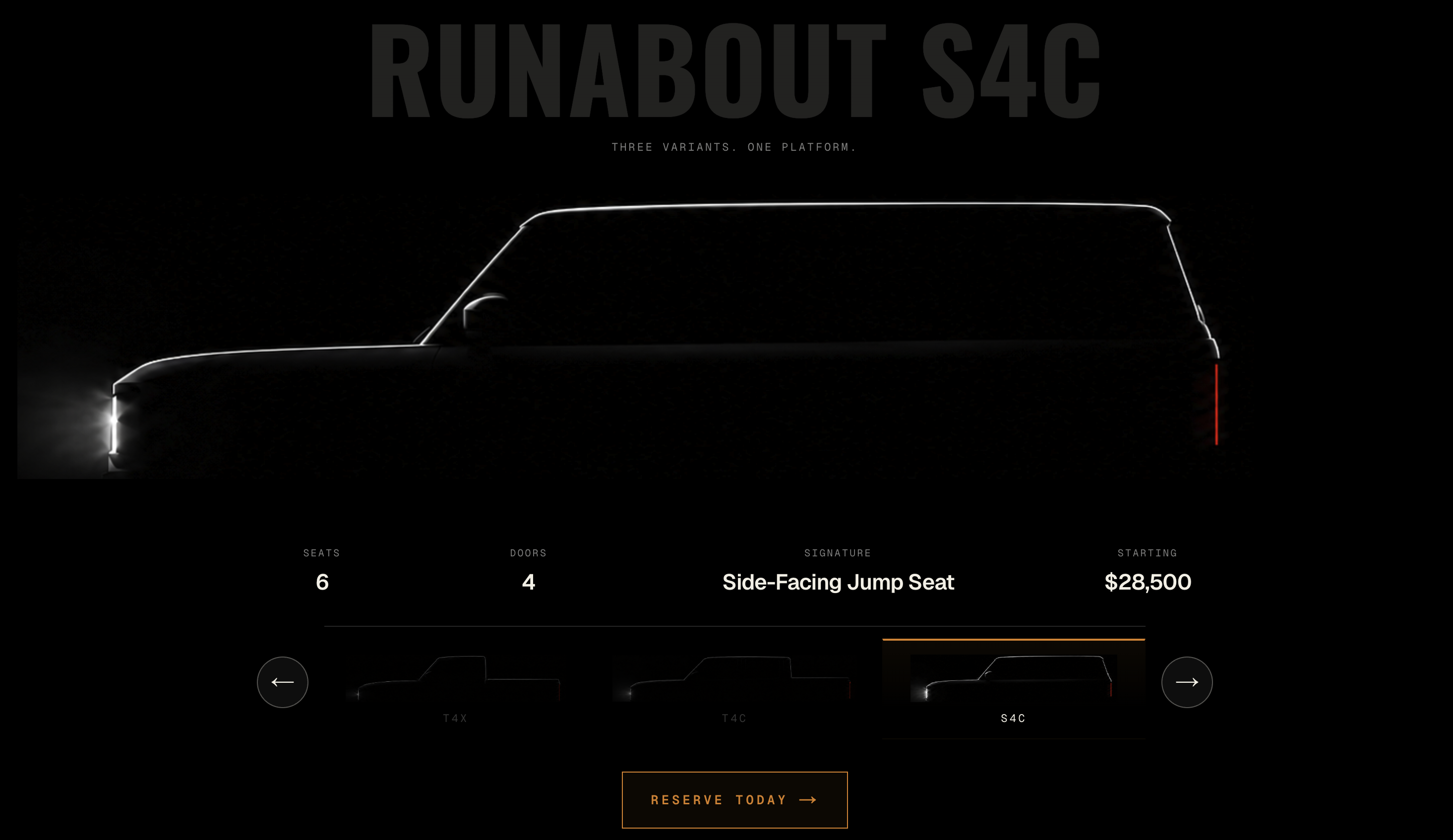 REO website screenshot