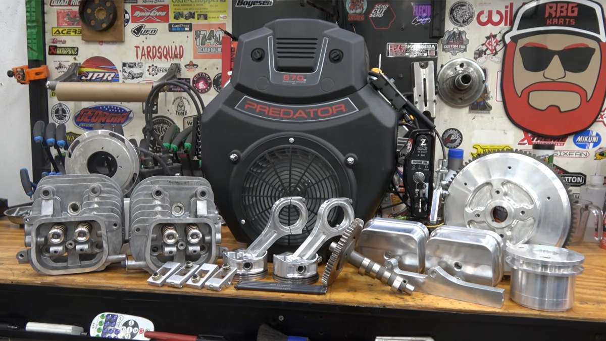 Stage 5 Harbor Freight Predator With a Turbo and EFI Is the Final Boss of Go-Kart Engines