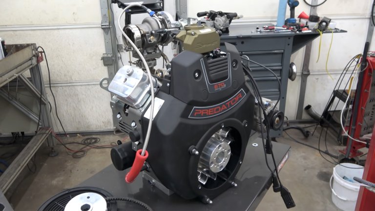 Harbor Freight Predator engine with major modifications
