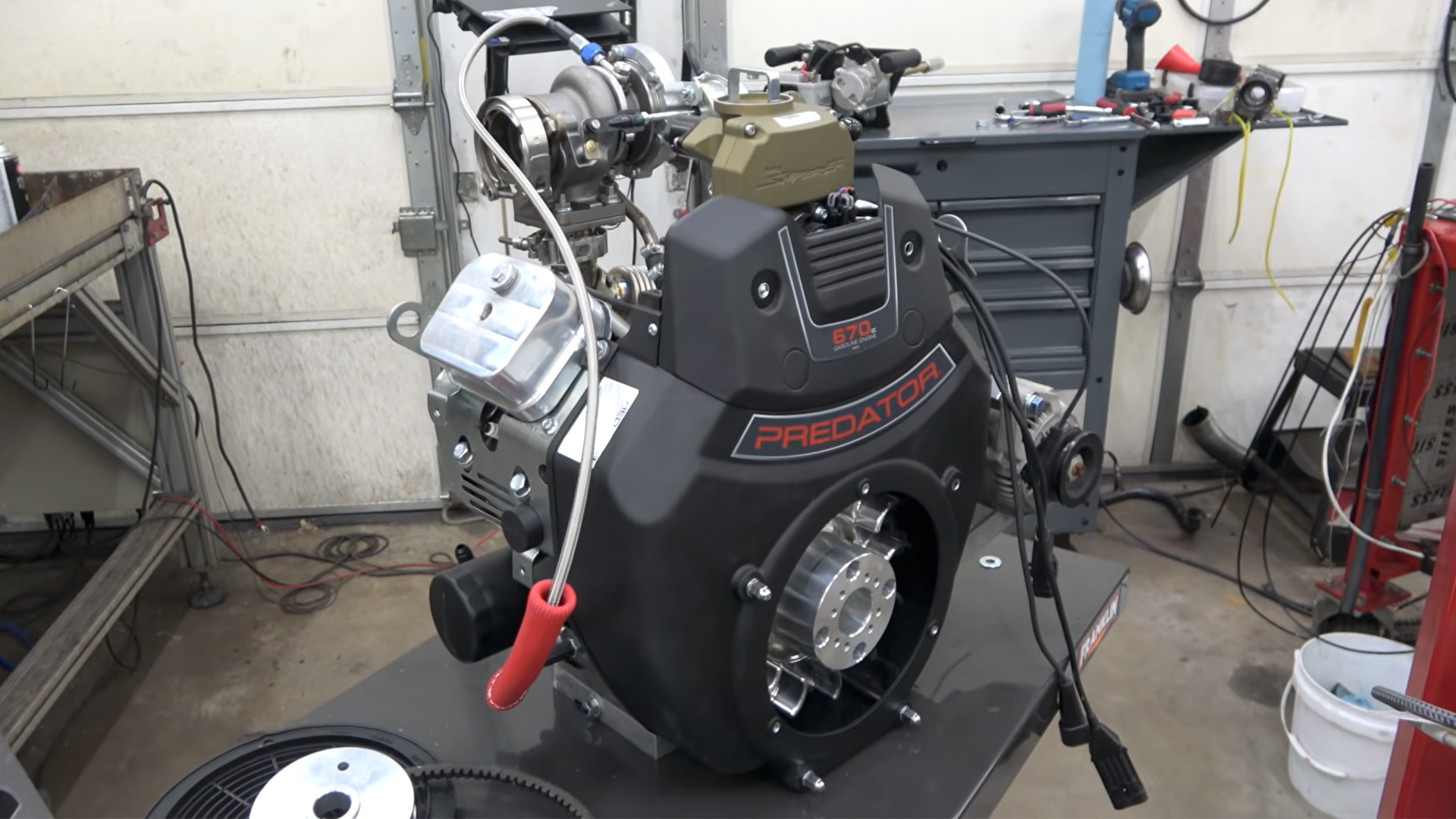 Harbor Freight Predator with Holley Sniper EFI, a turbo, and more