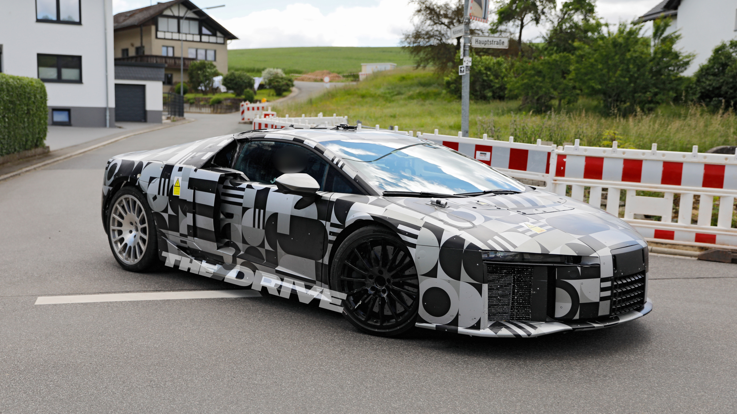 Audi Nuvolari prototype testing at the 'ring