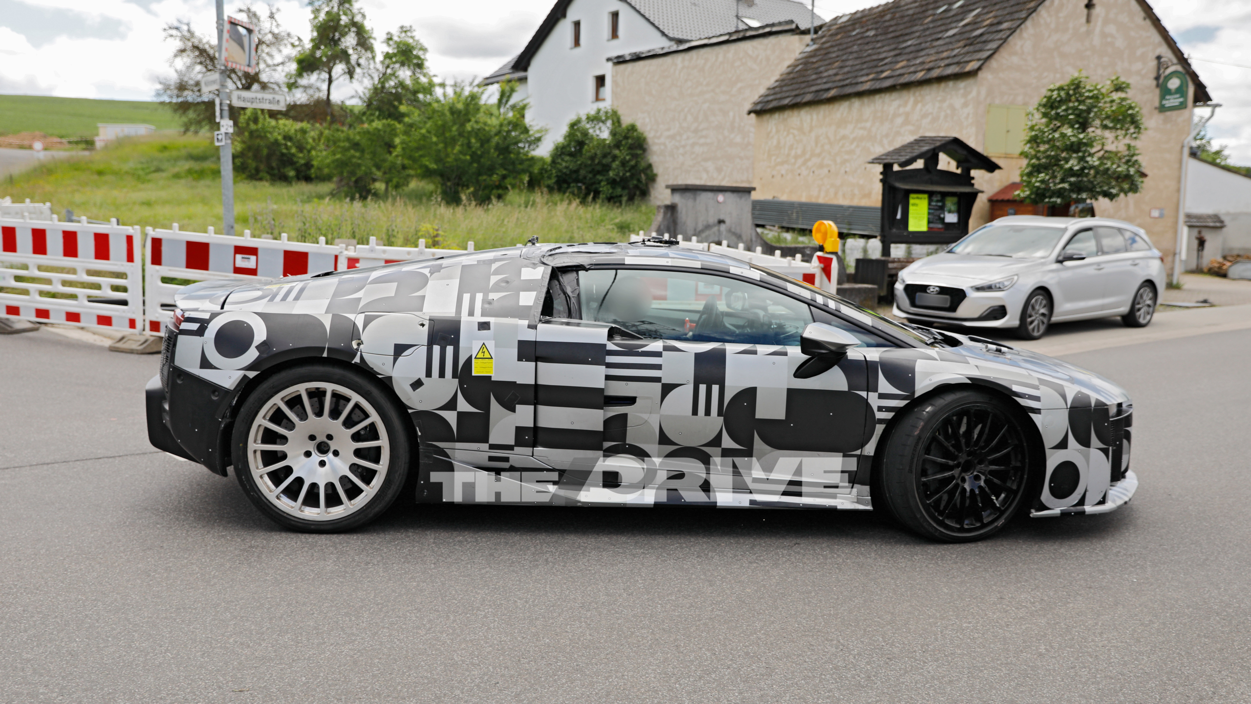 Audi Nuvolari prototype testing at the 'ring