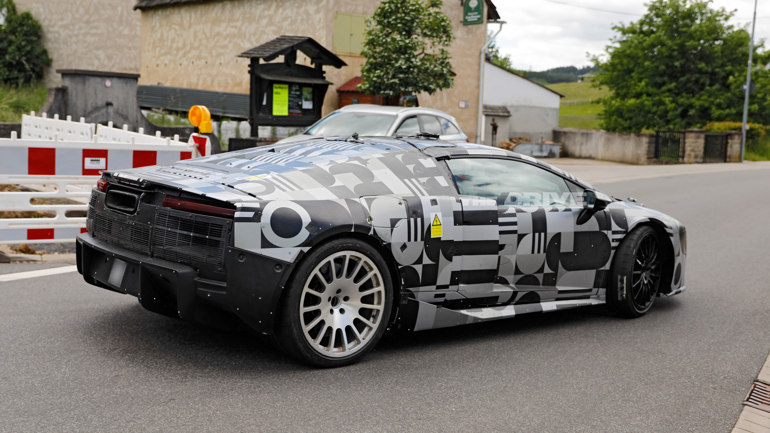 Audi Nuvolari prototype testing at the 'ring