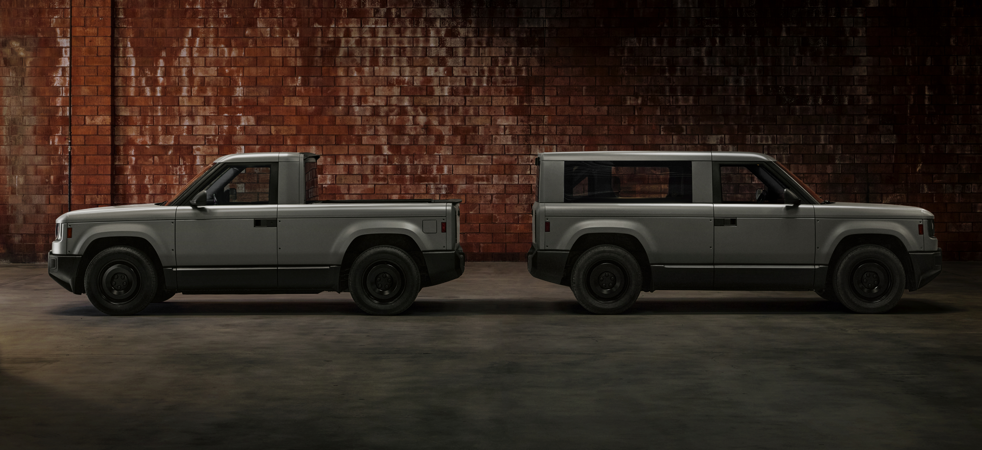 Slate Pickup and "Squareback" SUV