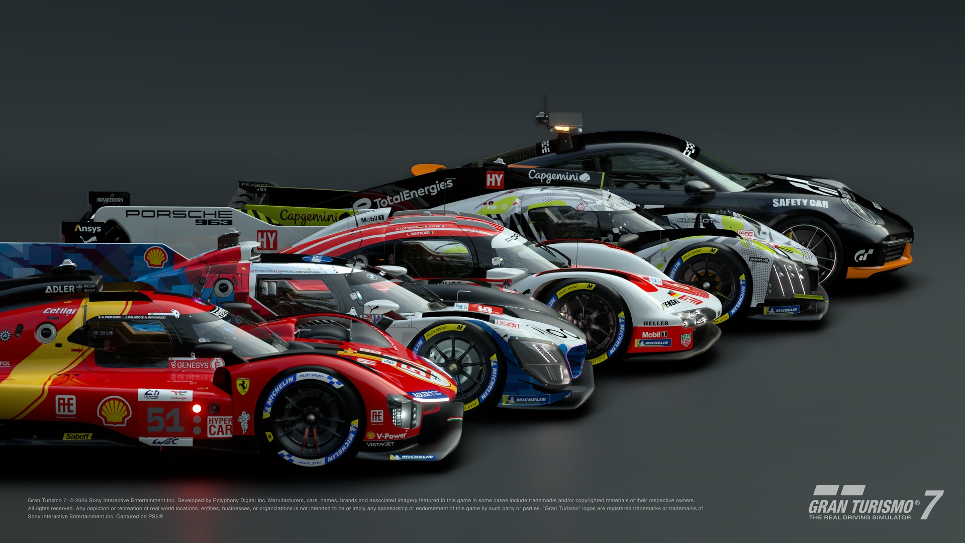 Le Mans Hypercars in Gran Turismo 7