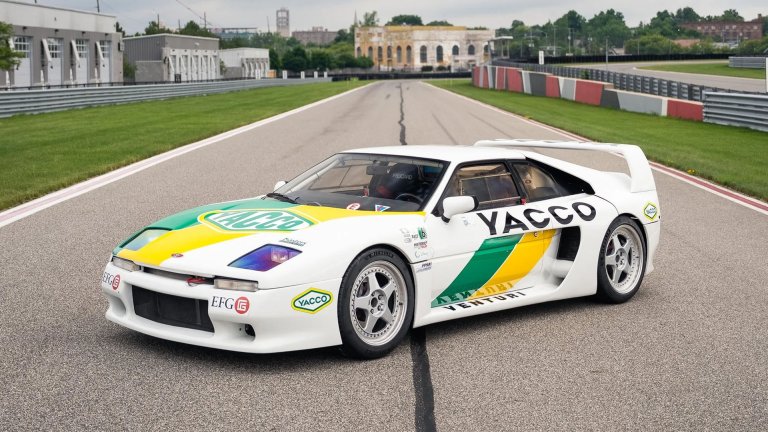 1992 Venturi 400 Trophy front 3/4 view