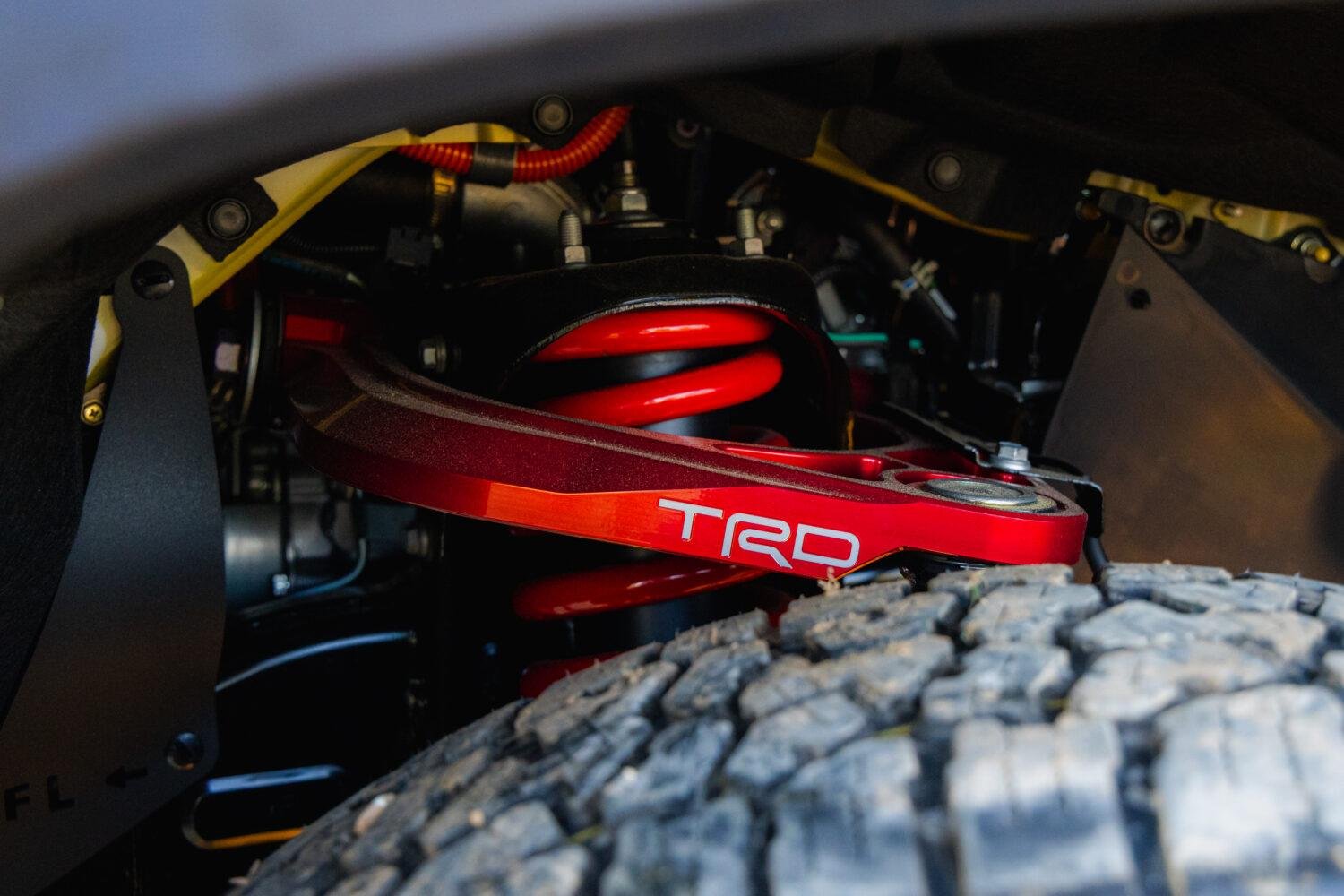 Toyota TRD Pro QS3 adjustable shocks