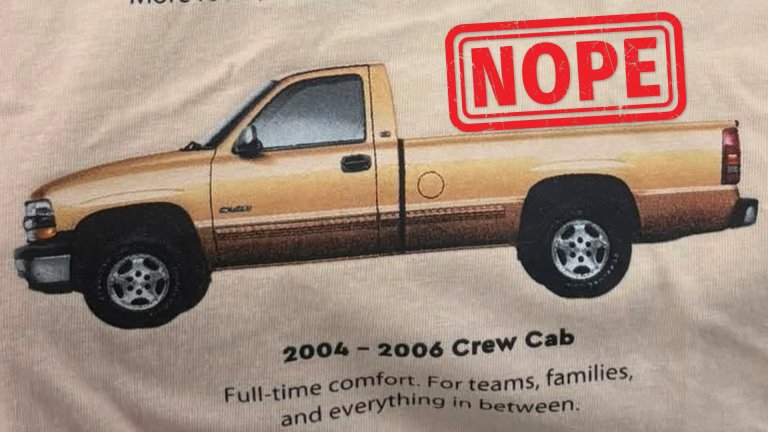 AI slop Chevrolet Truck shirt
