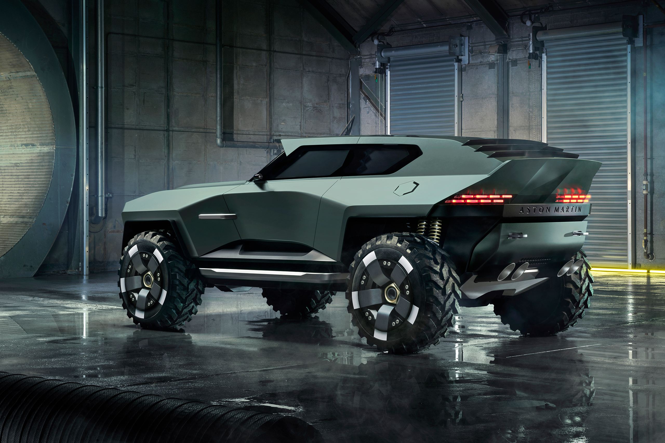 Aston Martin 為《決勝時刻》打造概念軍事 SUV「Dreadnought」