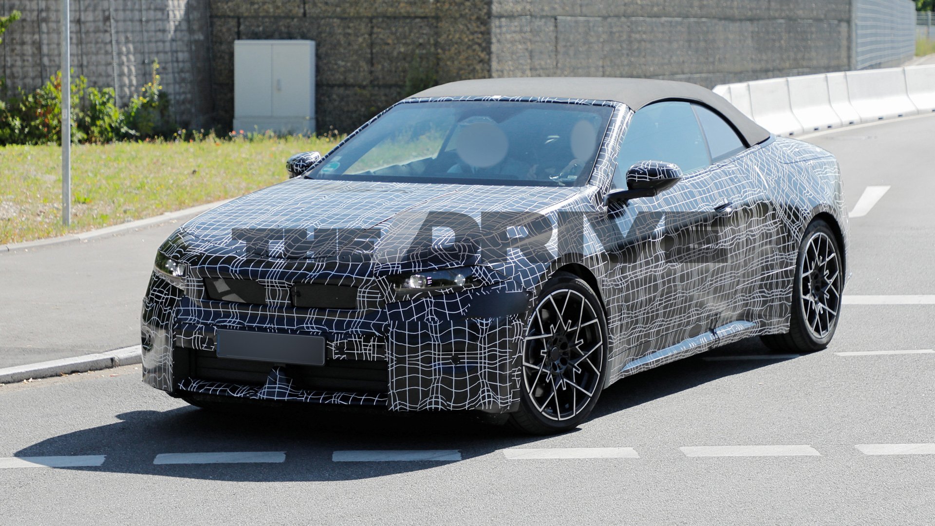 BMW i4 Convertible Spied Ahead of 2028 Launch