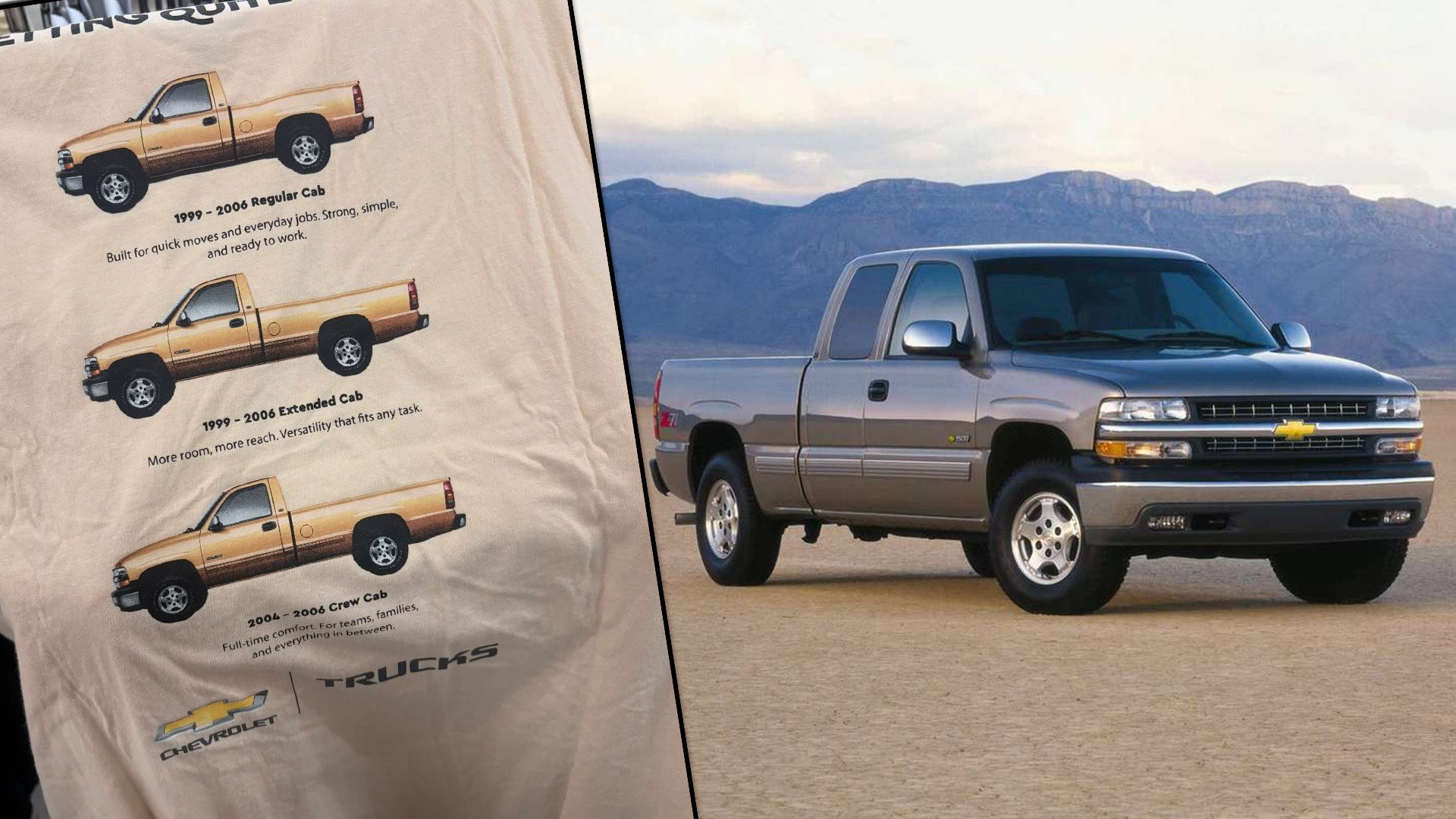 AI Chevy trucks shirt