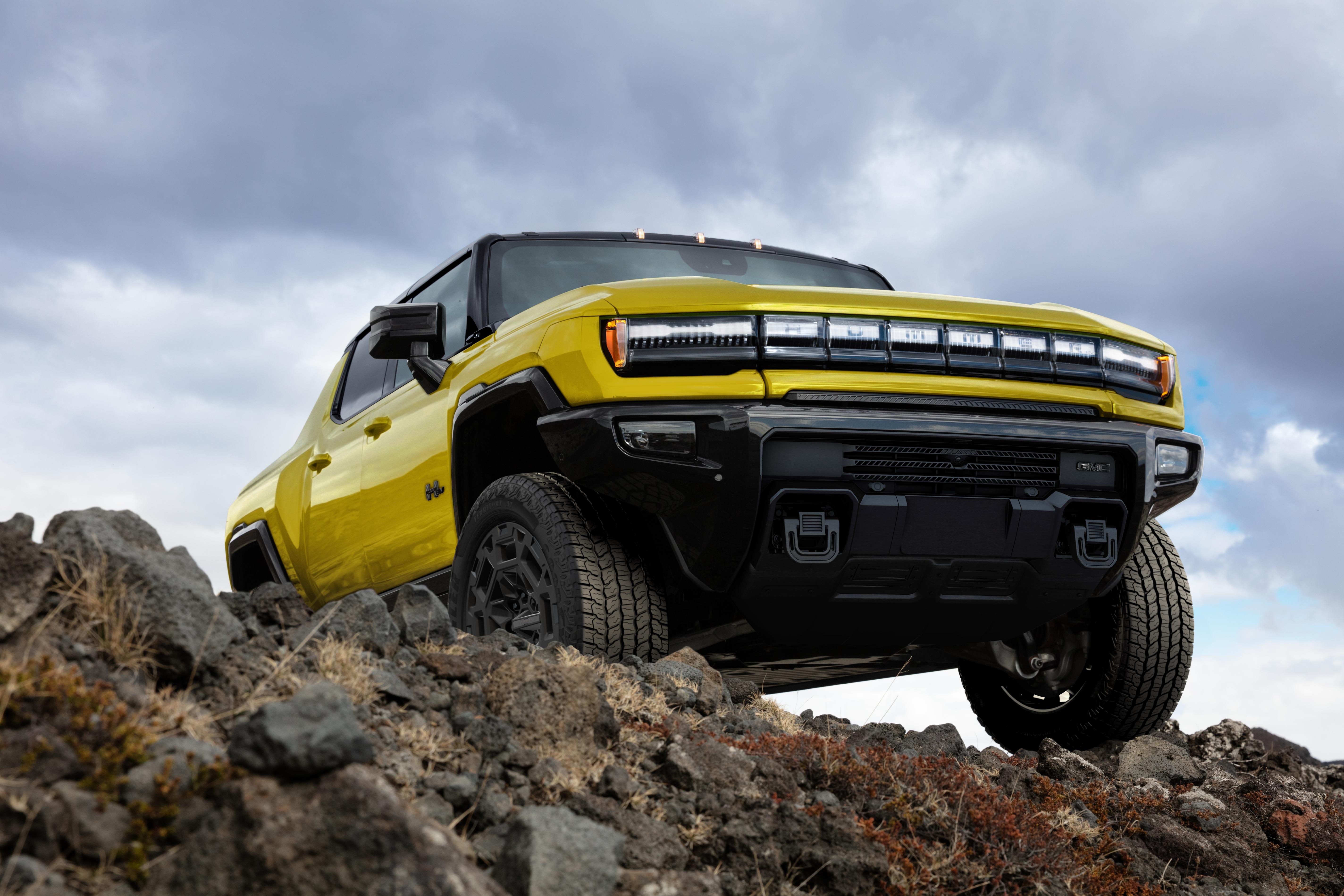 GMC Hummer EV Icon 25 in signature yellow