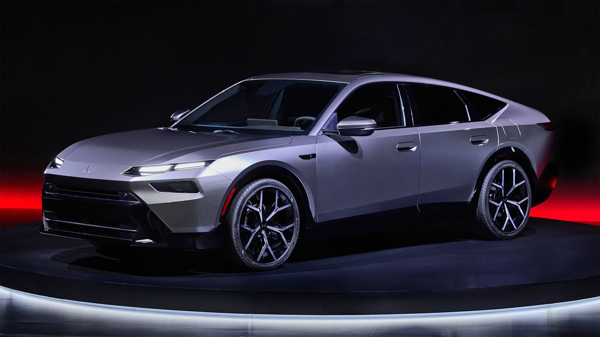 The Honda Hybrid Sedan Prototype, revealed in May.