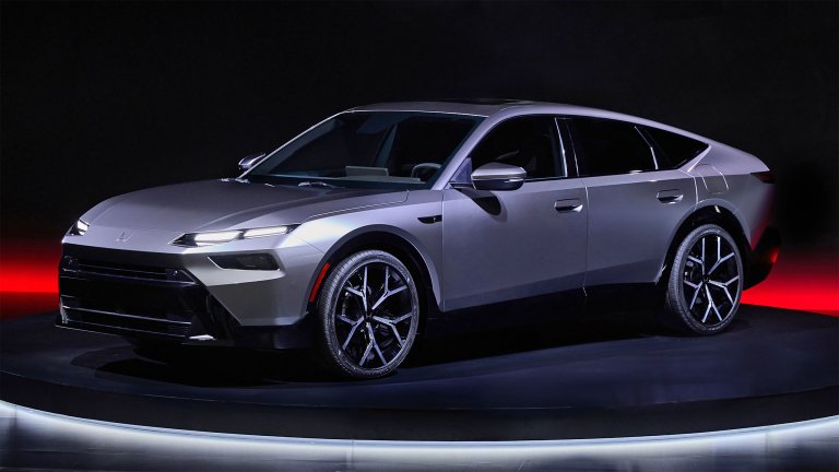 The Honda Hybrid Sedan Prototype, revealed in May.
