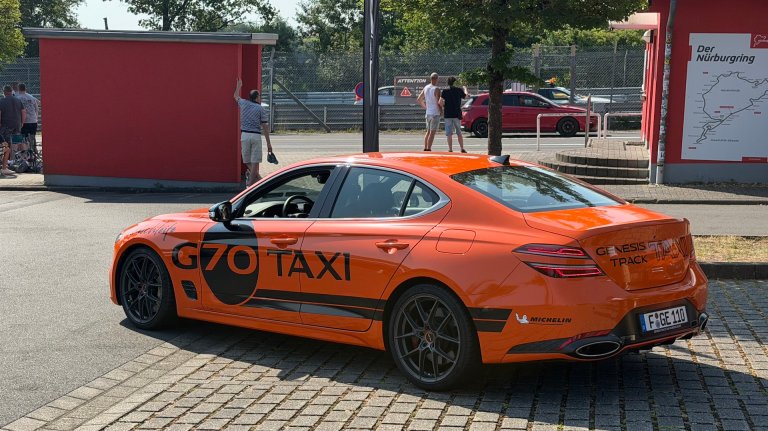 The Genesis G70 Is as at Home on the Nurburgring as Any Other Sports Sedan