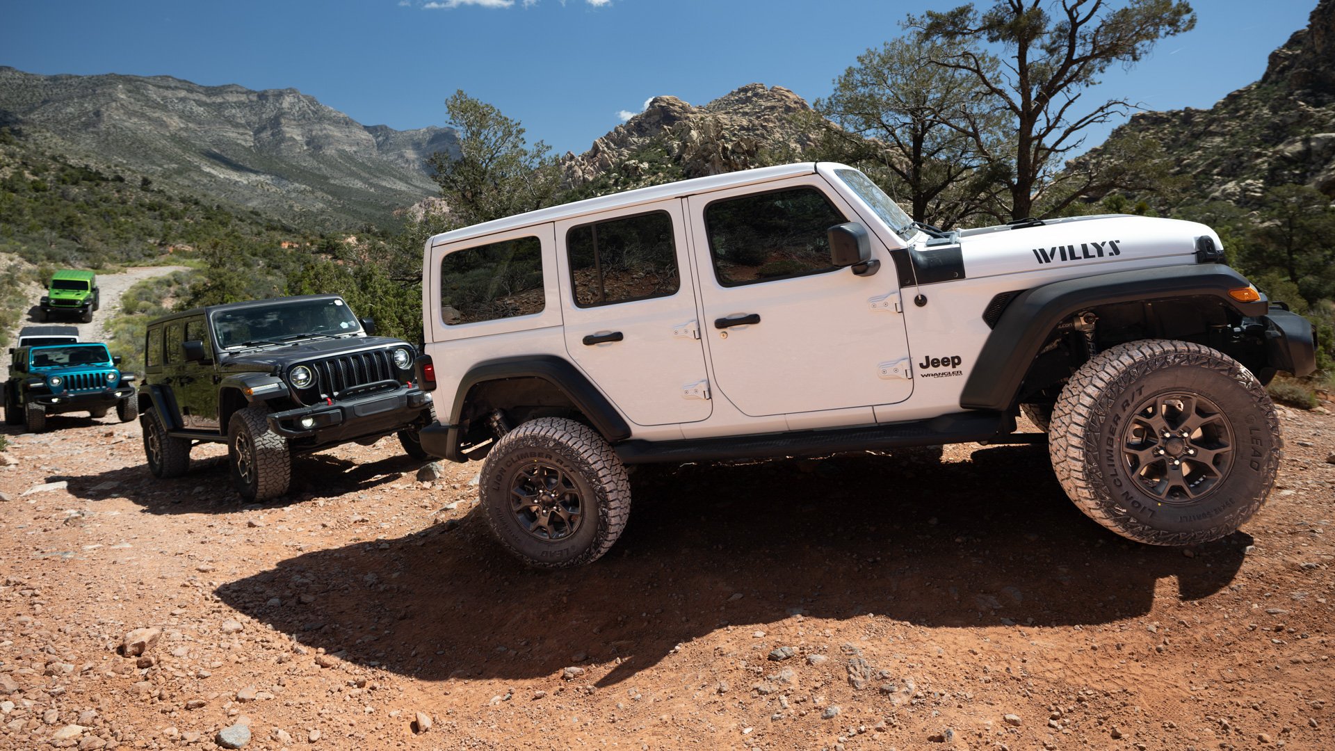 Jeeps climbing here.