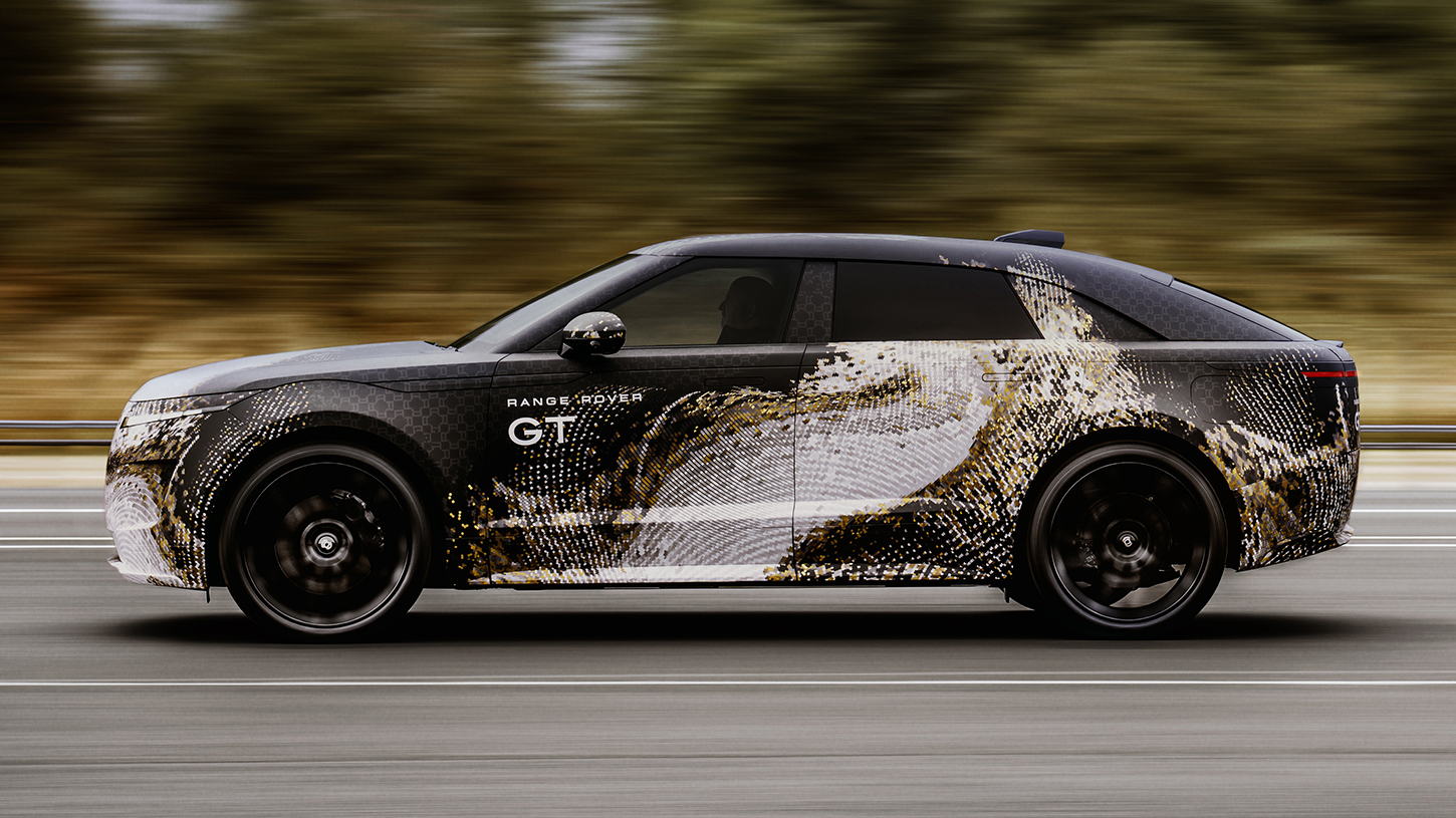 Range Rover GT in motion.