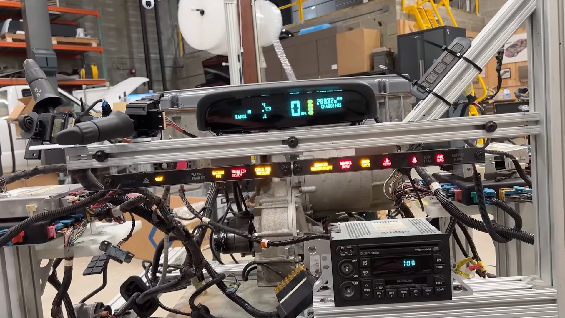 GM EV1 wiring harness test