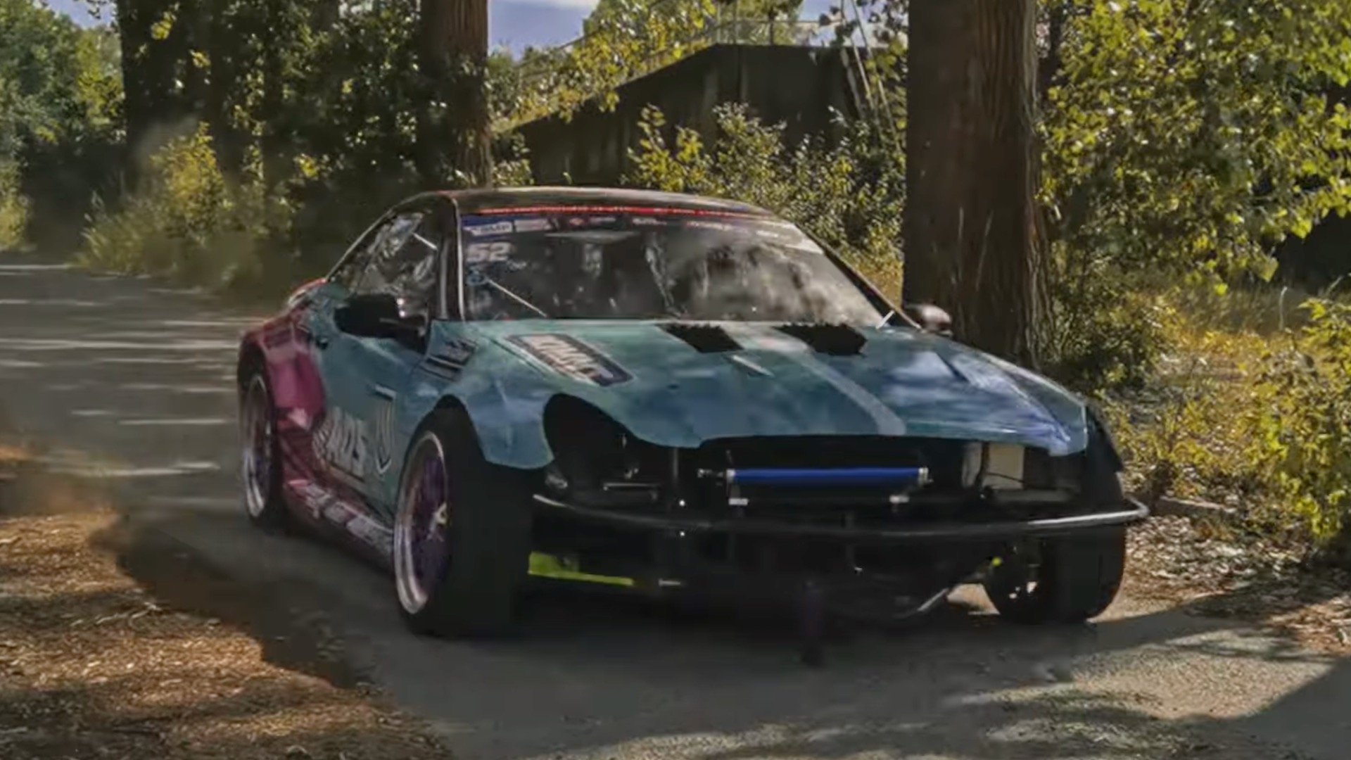 Modified Mercedes-Benz SL owned by YouTuber Maisteer