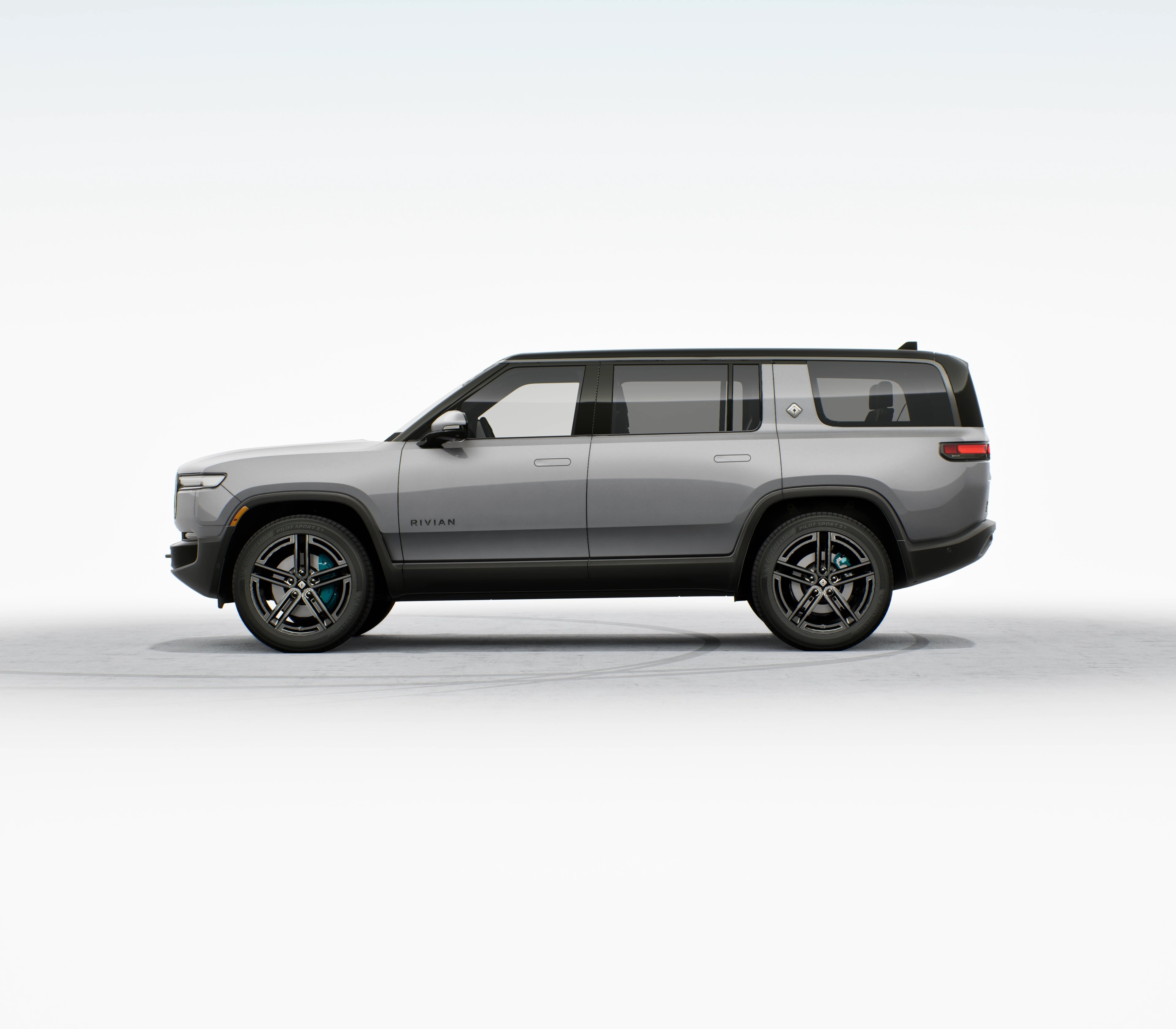 Rivian brake caliper color