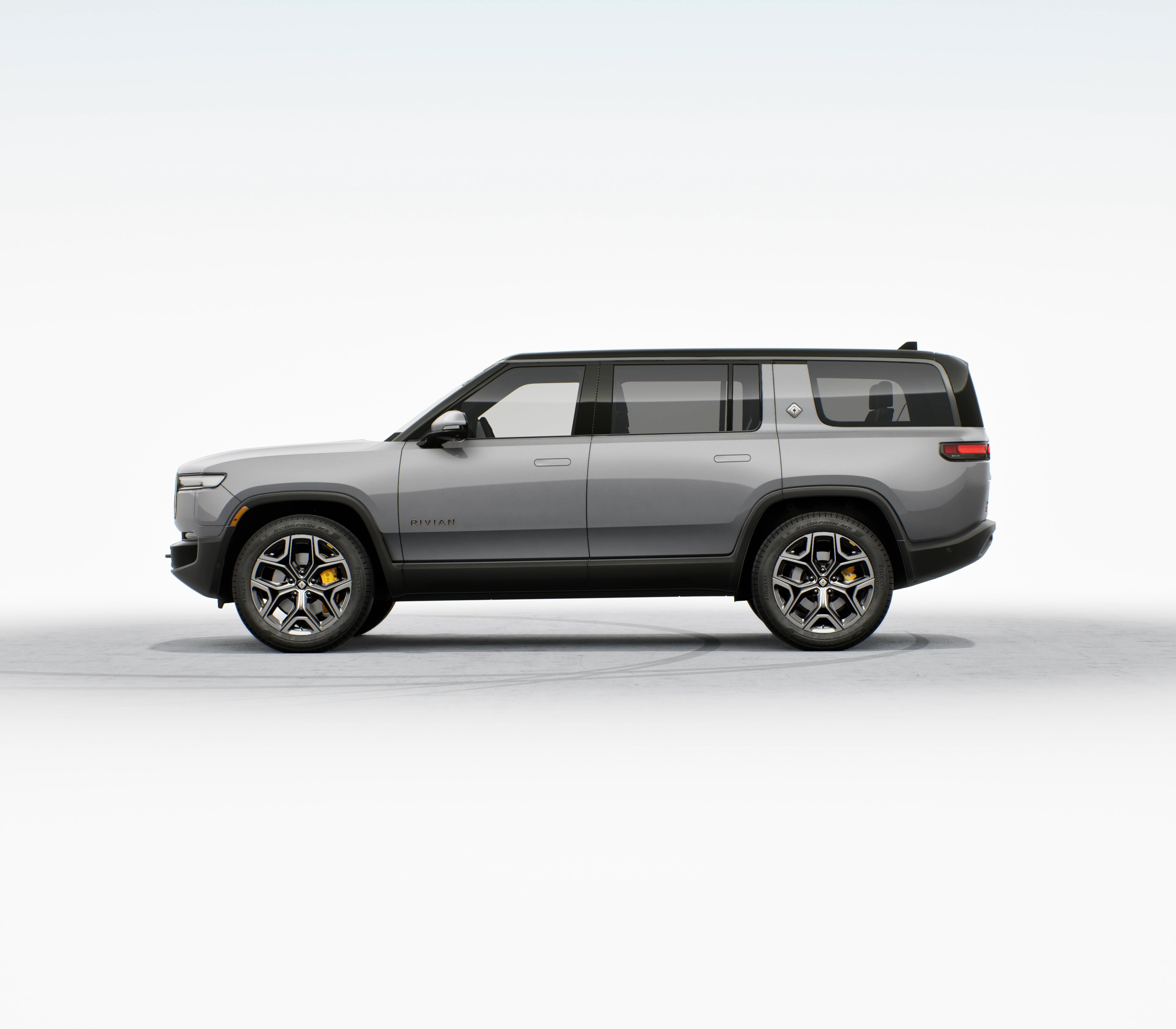 Rivian brake caliper color