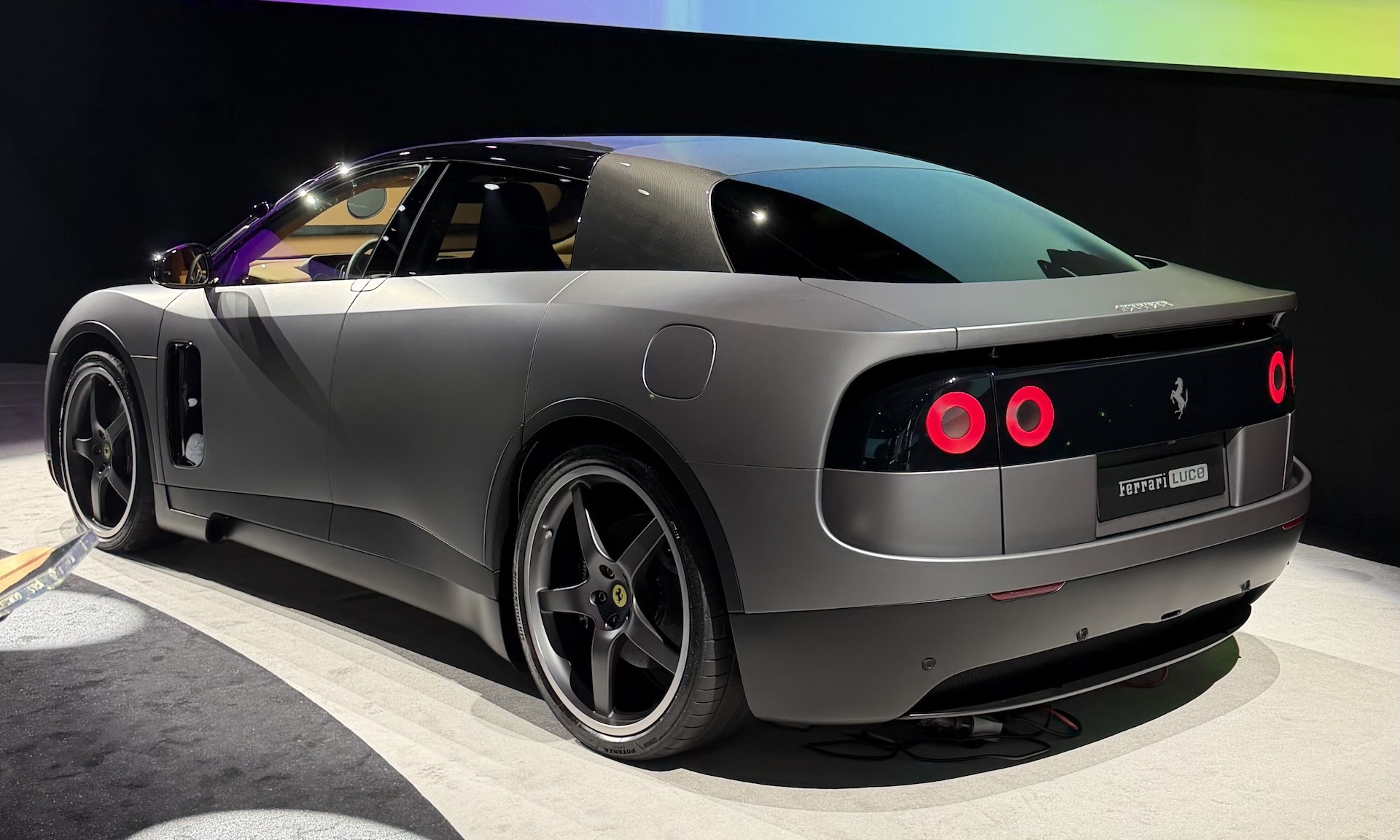 Ferrari CEO defends launch of polarizing Luce EV, stating he 'would not change anything' despite criticism and share decline.