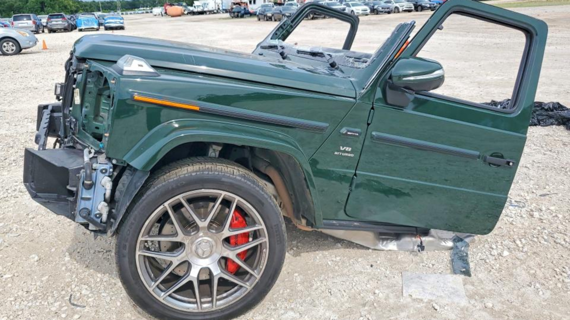 2024 Mercedes-Benz G63 salvage auction