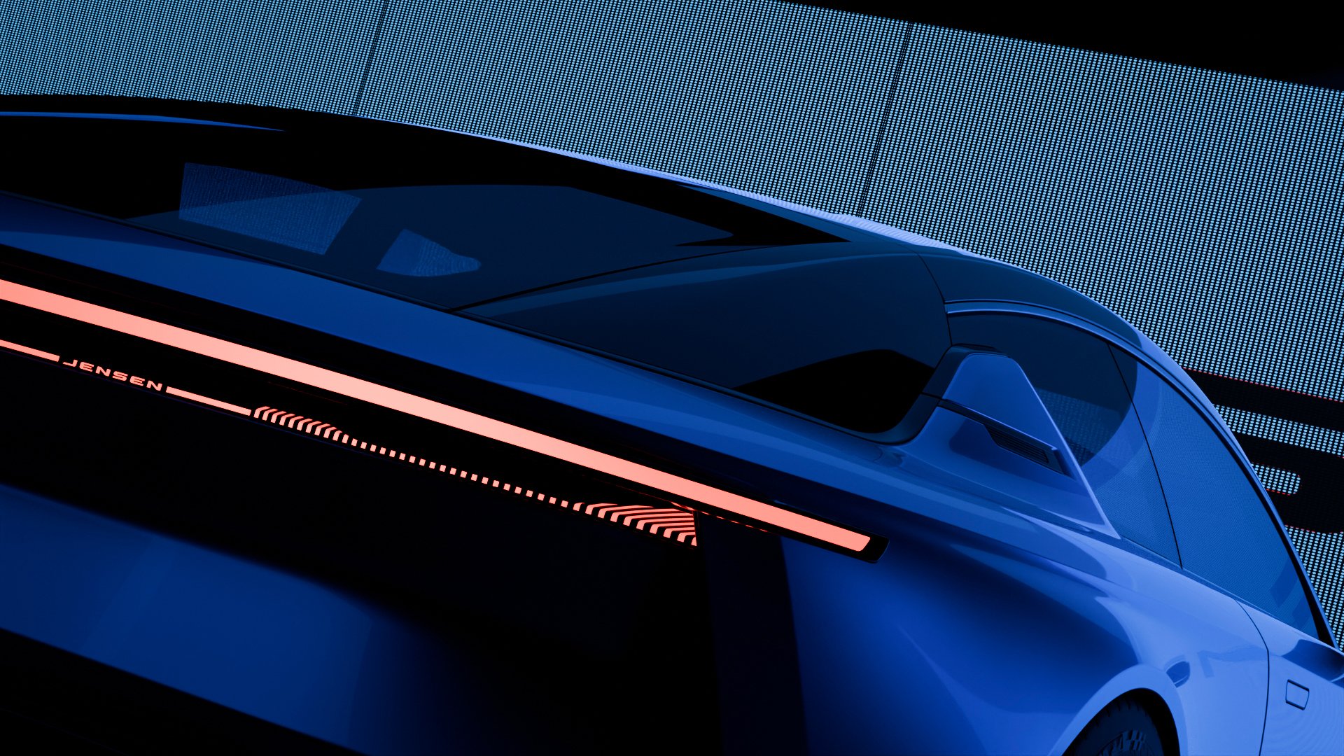 Jensen Interceptor GTX teaser.