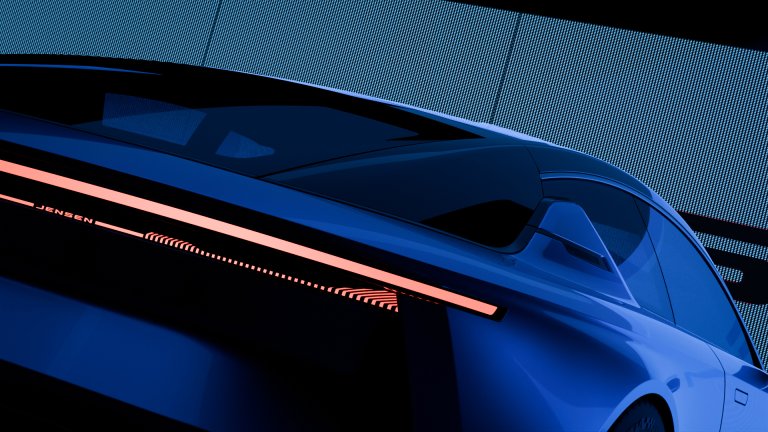 Jensen Interceptor GTX teaser.