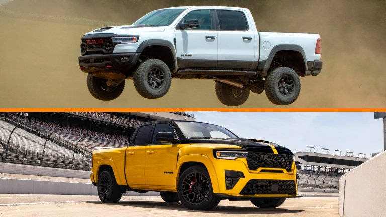 2027 Ram 1500 TRX SRT and Rumble Bee SRT Hellcat