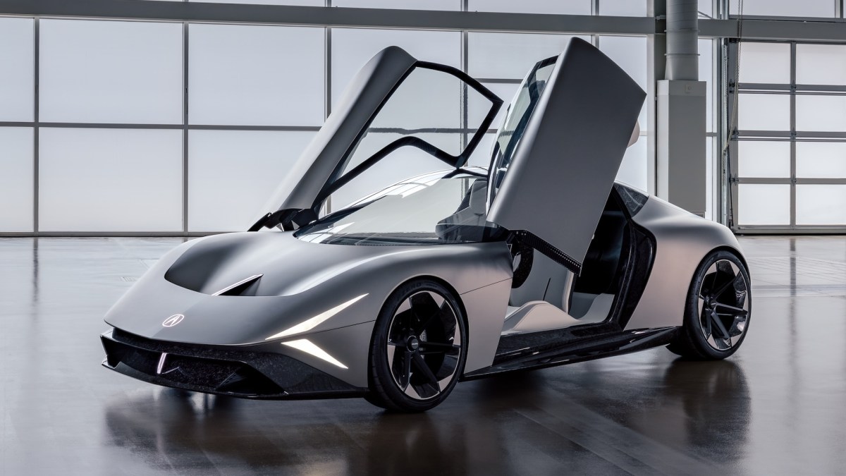Concept car Nexera Vision di Acura con design futurista, luci fantasma e tecnologie avanzate, immagine di approfondimento