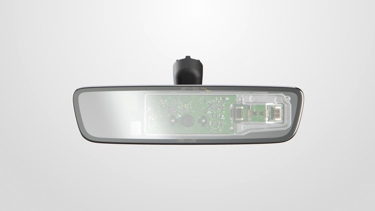 Magna mirror-based driver monitoring system