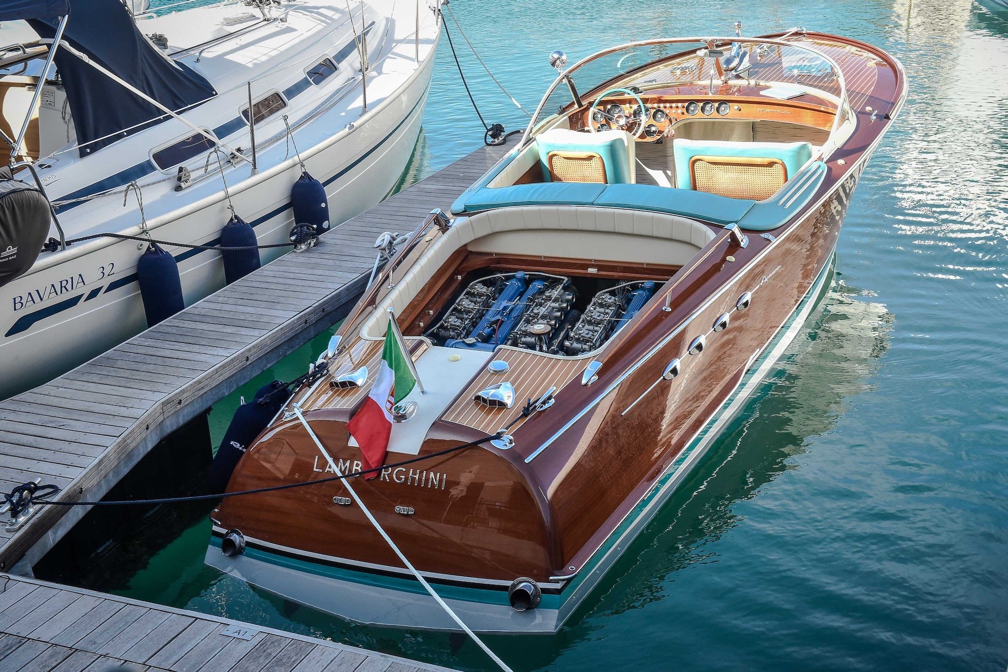 Ferruccio Lamborghini's dual-V12 boat
